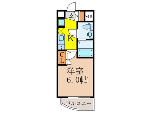 SEST新大阪の物件間取画像